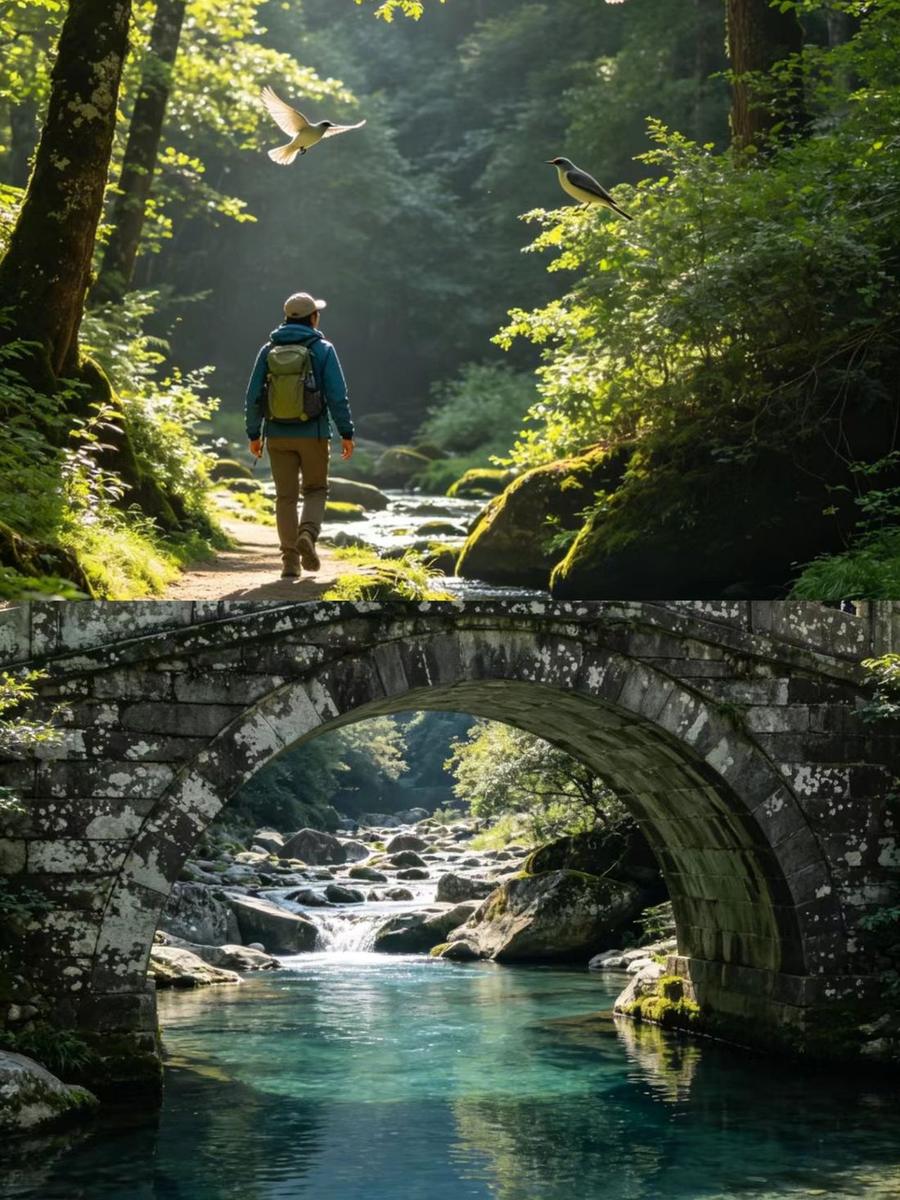 森林溪谷步道